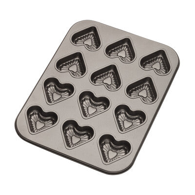 Hjerteform m. 12 hjerter